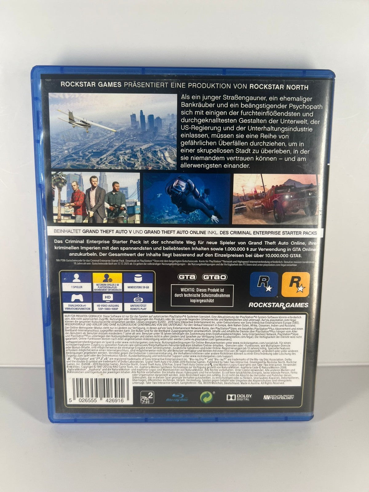 Grand Theft Auto 5 Premium Edition GTA 5 - PS4