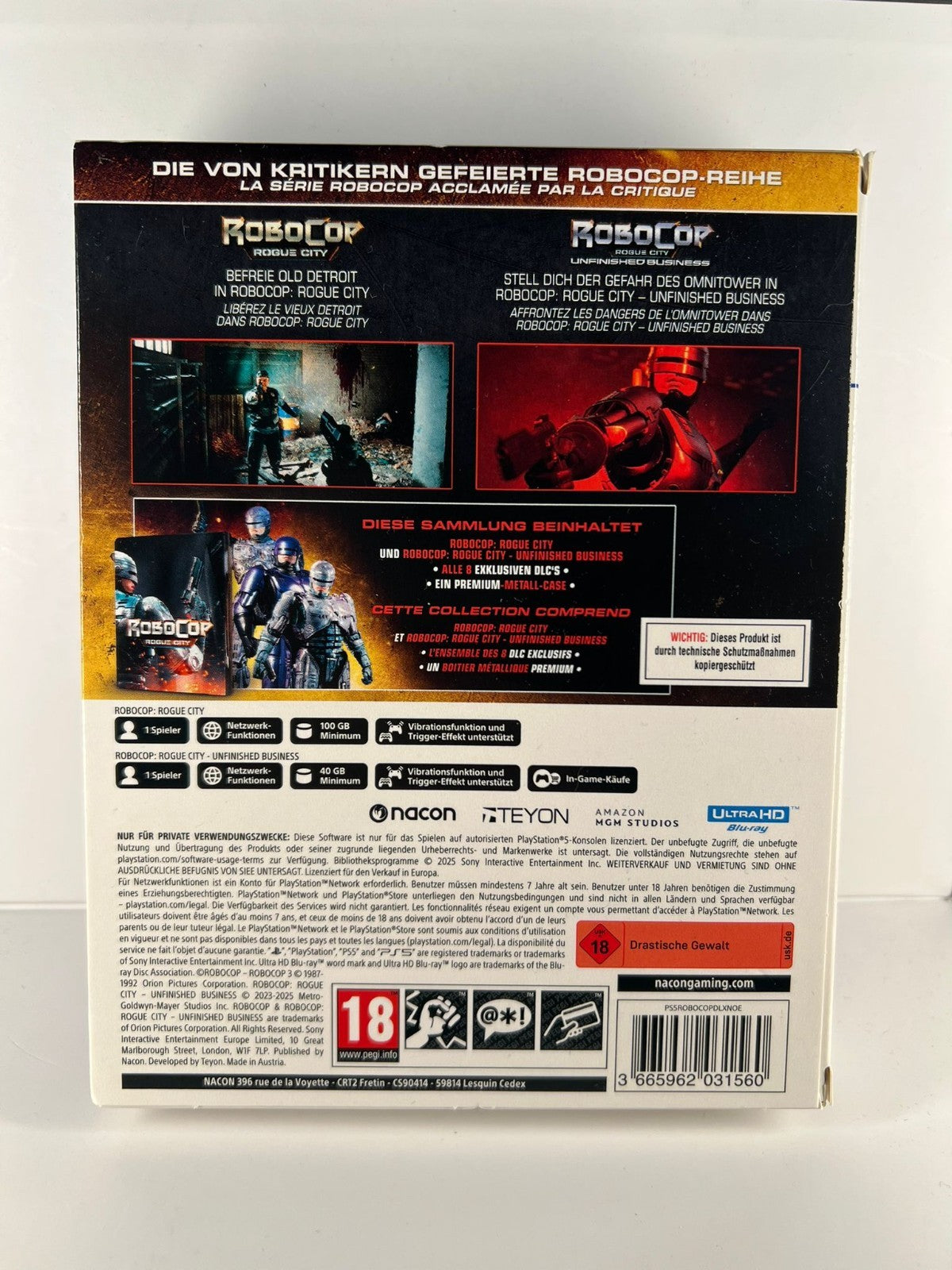 Robocop Rogue City Collection - PS5