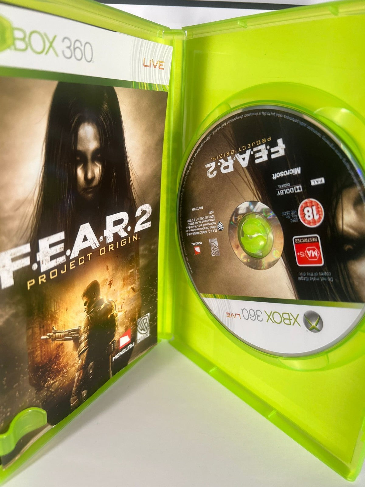 Fear 2 Project origin - xbox 360