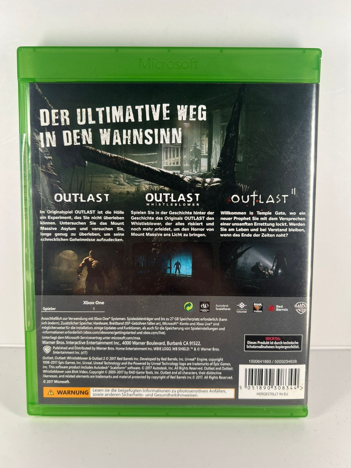Outlast Trinity - Xbox One