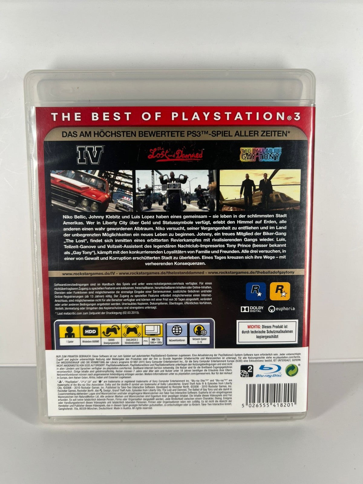Grand Theft Auto 4 Episodes from Liberty City - PS3