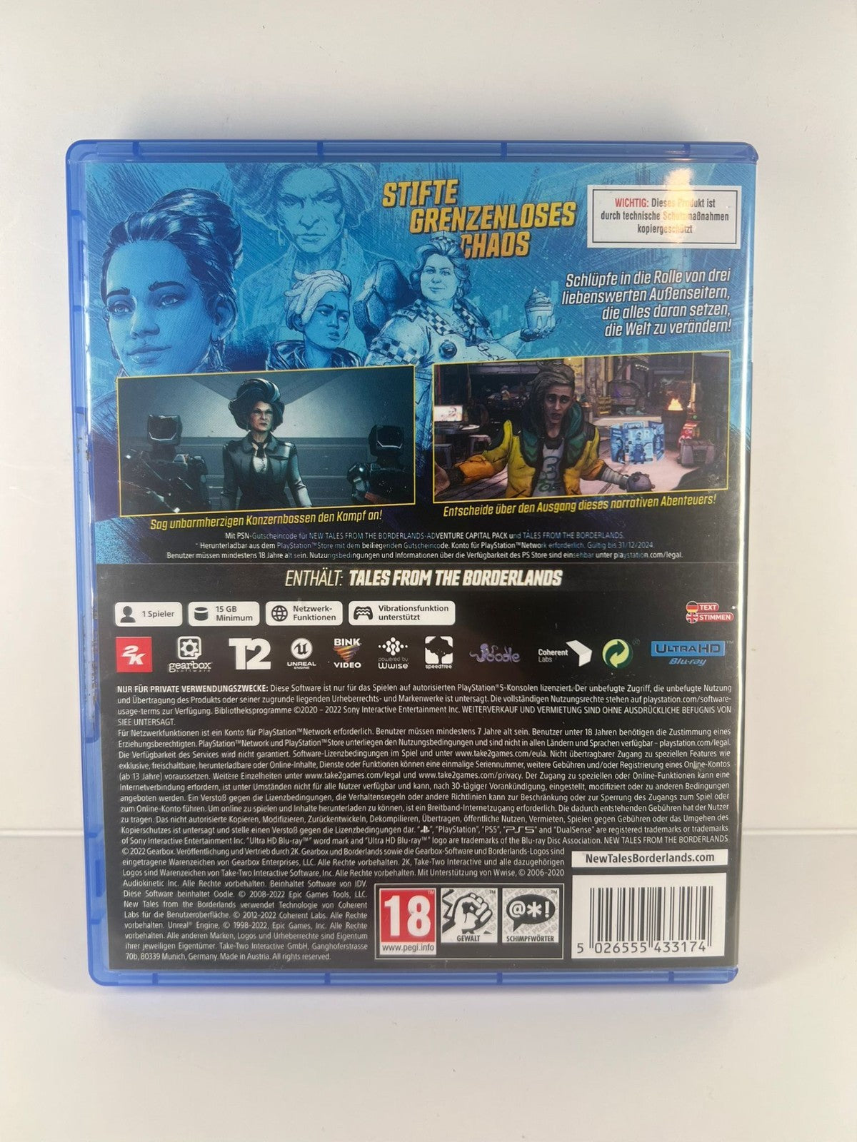 New Tales from the Borderlands Deluxe Edition - PS5