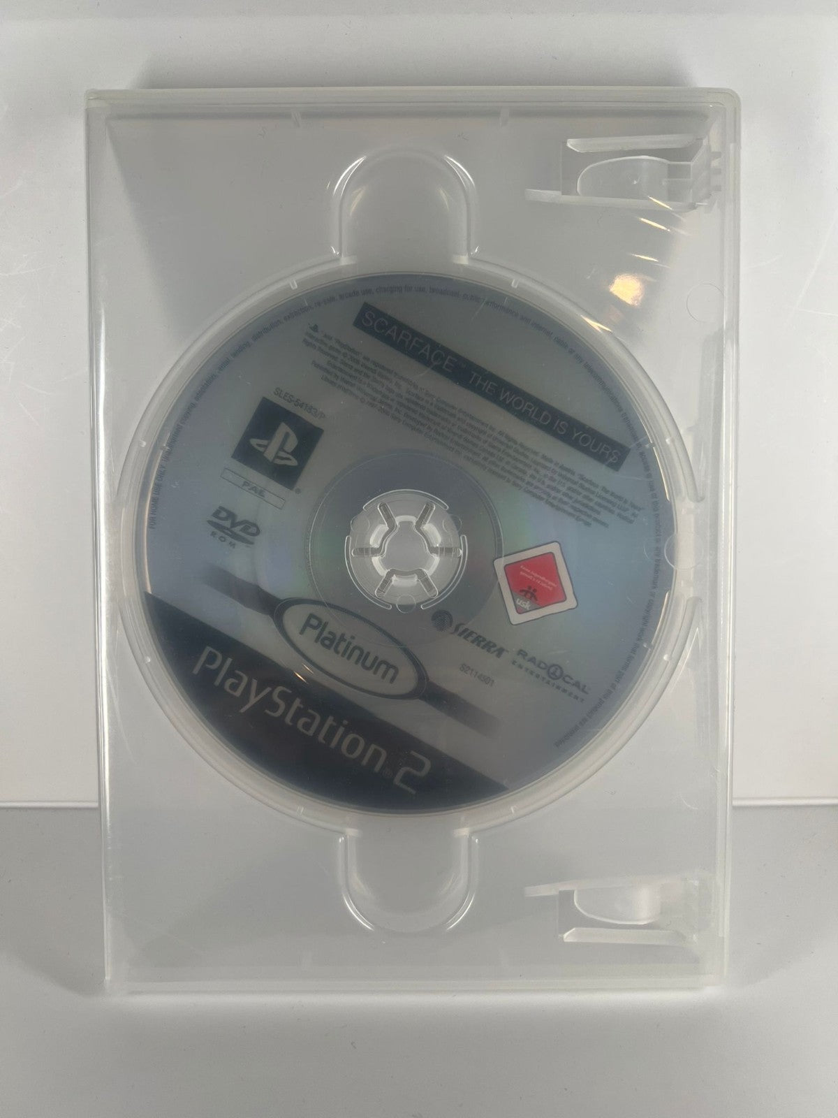 Scarface The World is Yours ONLY DISC - PS2