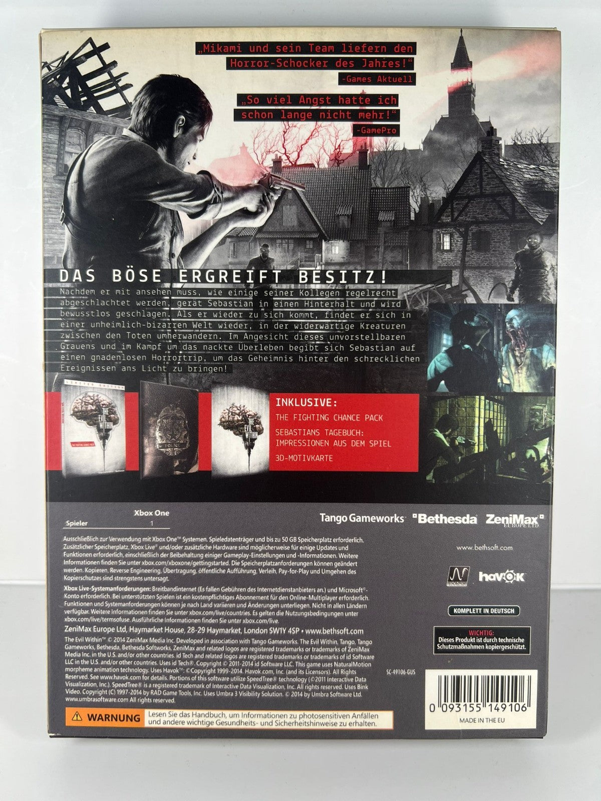 The Evil Within Limited Edition - Xbox One