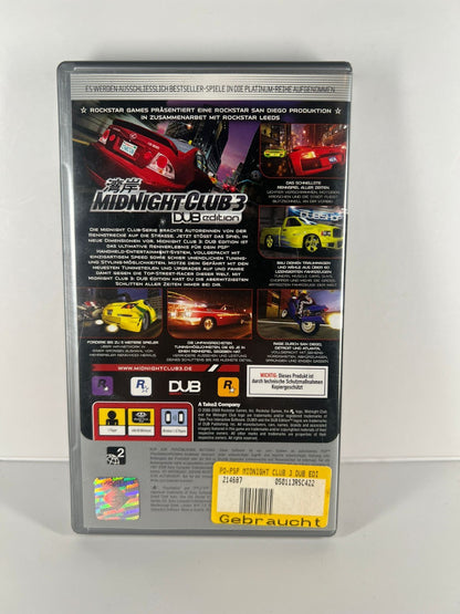 Midnight Club 3 Dub Edition - PSP