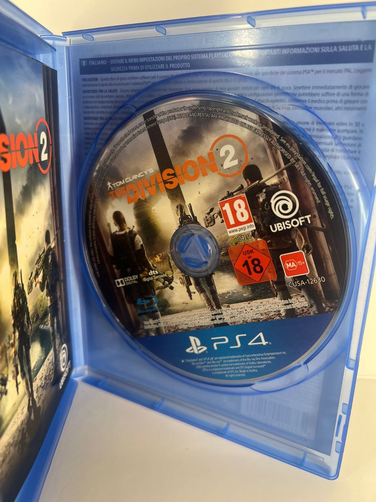 Tom Clancys The Division 2 - PS4