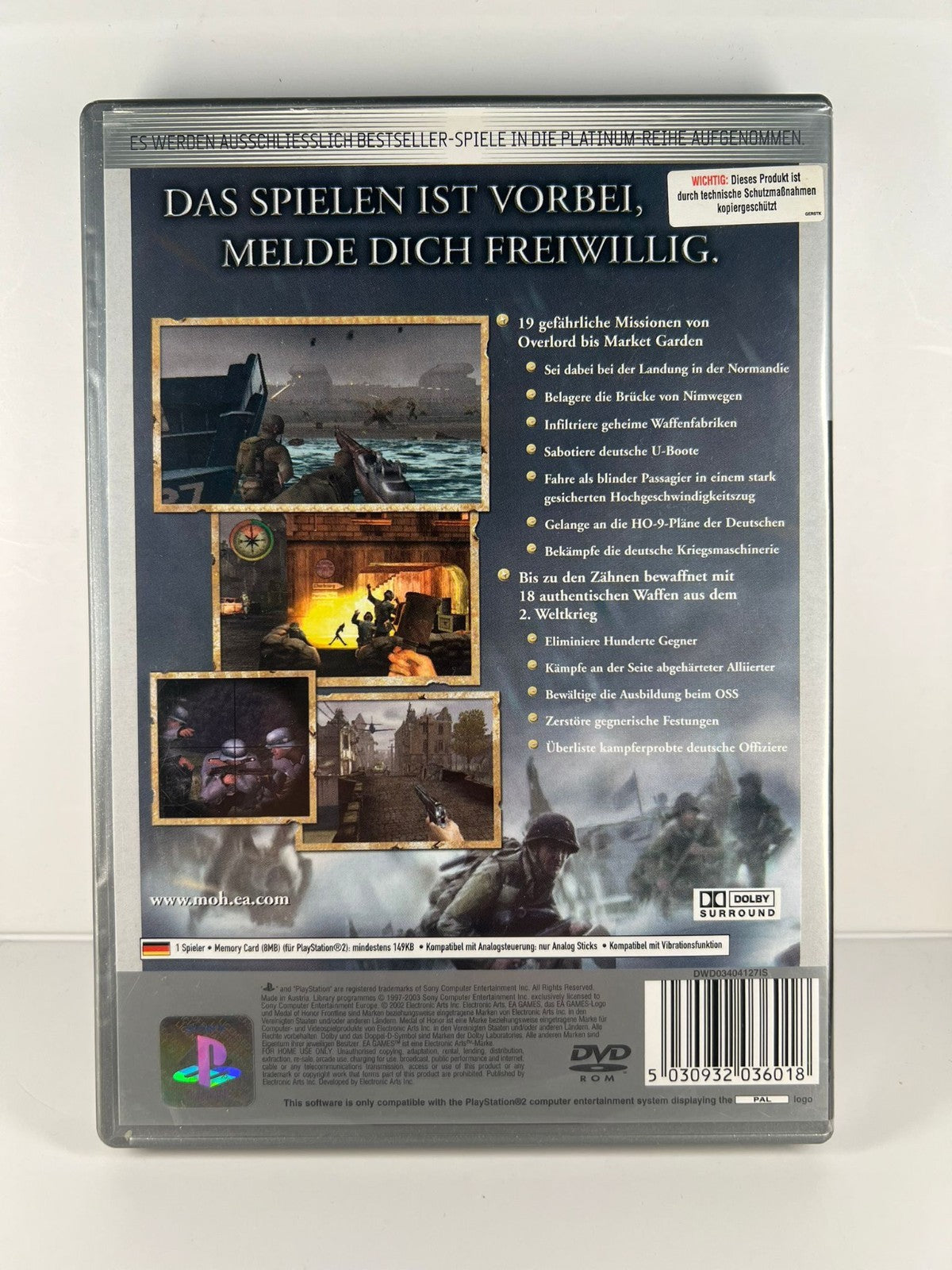 Medal of Honor Frontline - PS2