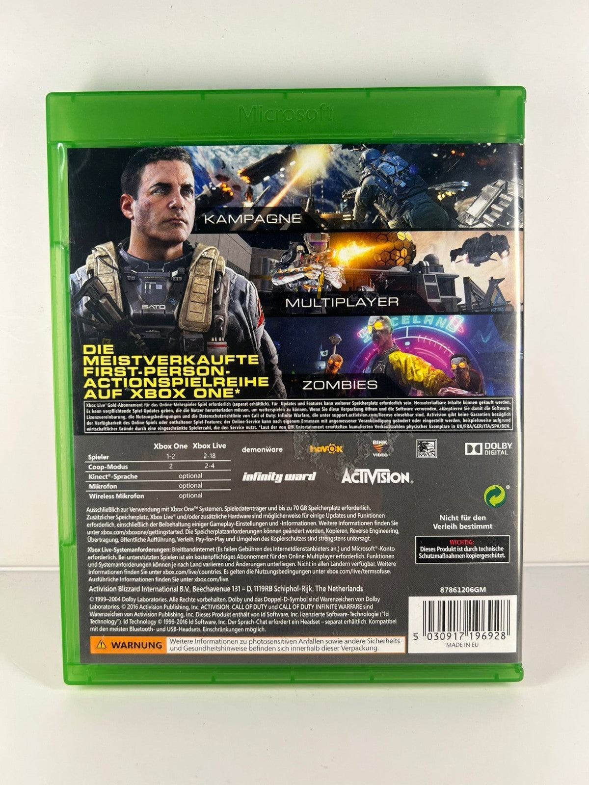 Call of Duty Infinite Warfare - Xbox One