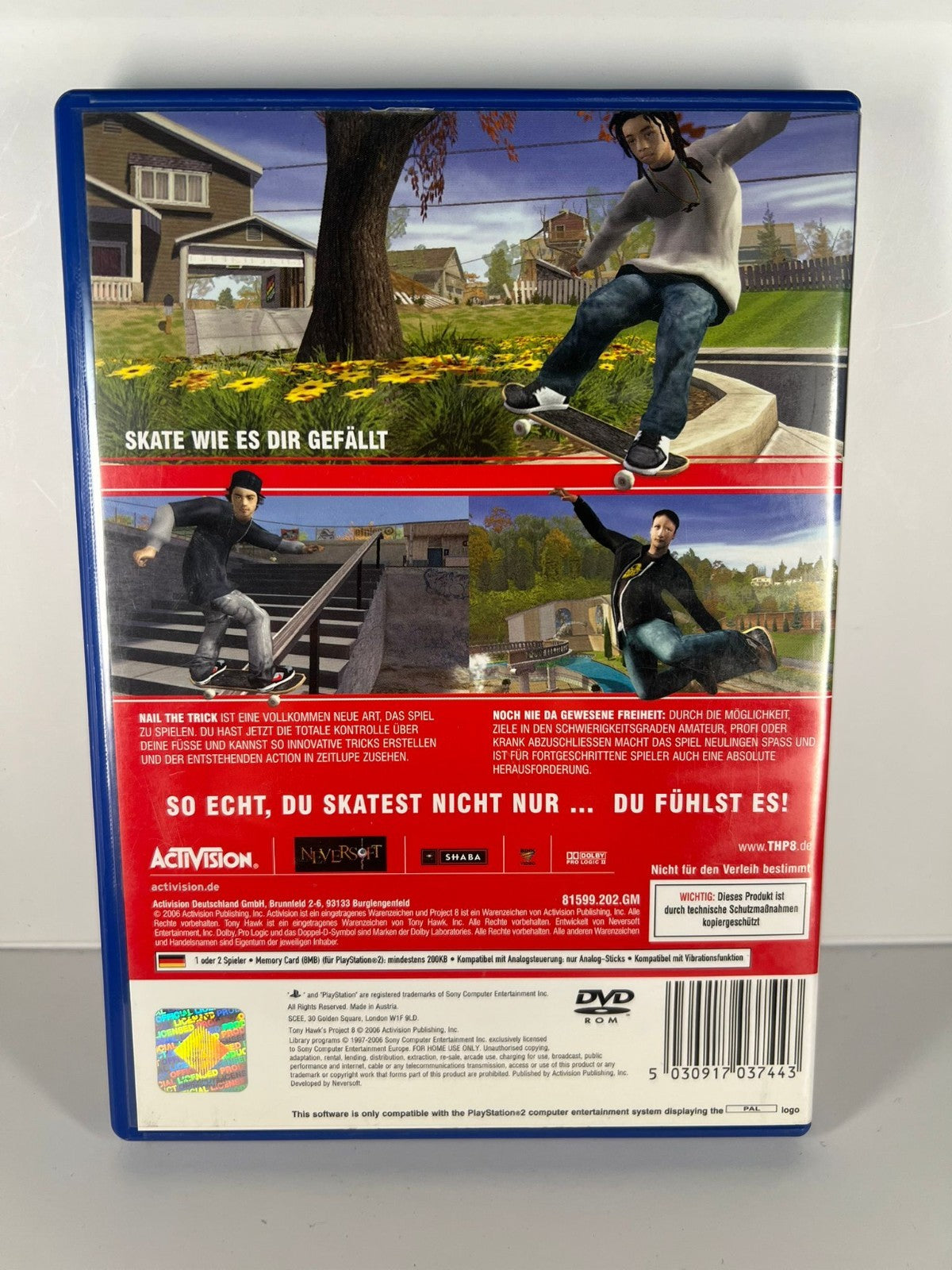 Tony Hawks Project 8 - PS2