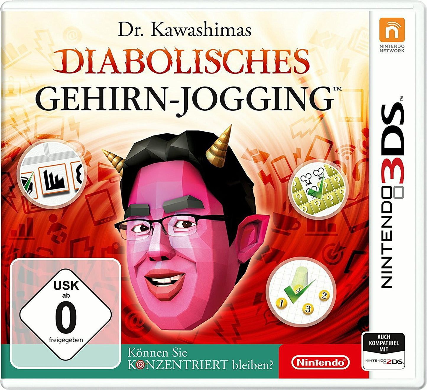 Dr. Kawashimas Diabolisches Gehirn Jogging - Nintendo 3DS