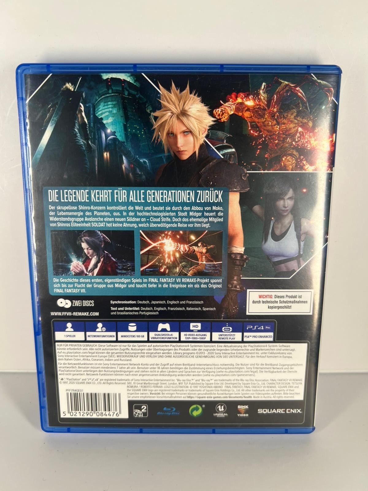 Final Fantasy VII Remake - PS4