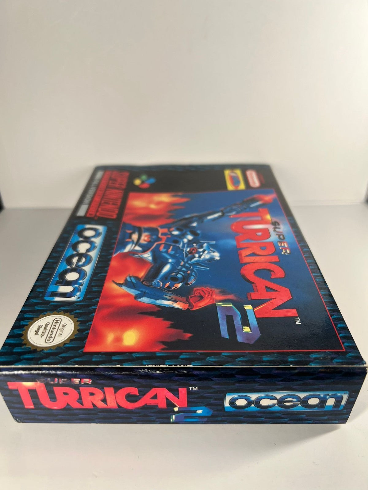 Super Turrican 2 - SNES - Super Nintendo Spiel (mit OVP) PAL - Ocean - Klassiker