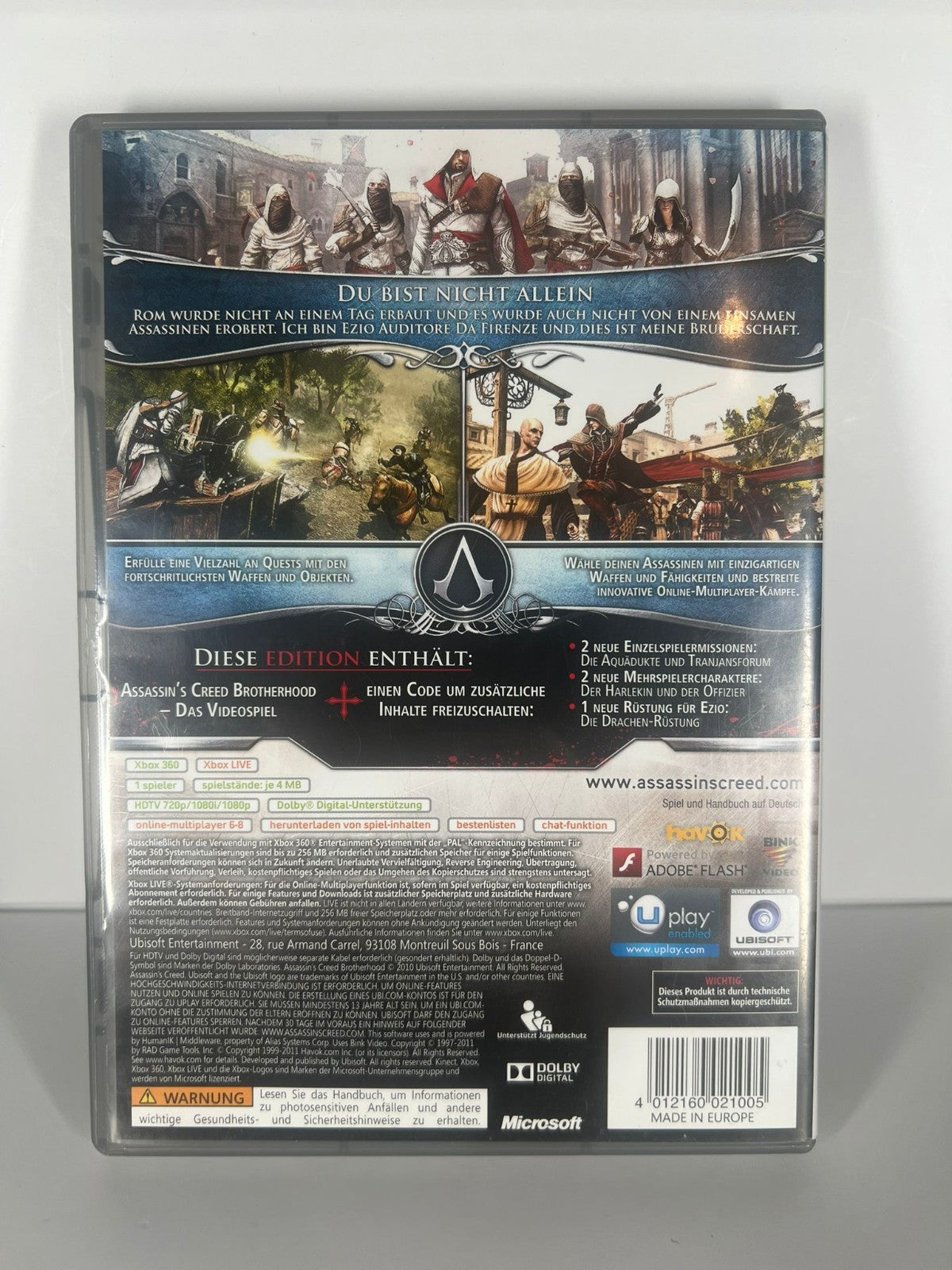Assassins Creed Brotherhood - xbox 360
