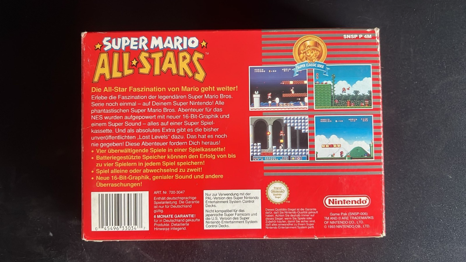 Super Mario All Stars | SNES | OVP + Spielanleitung