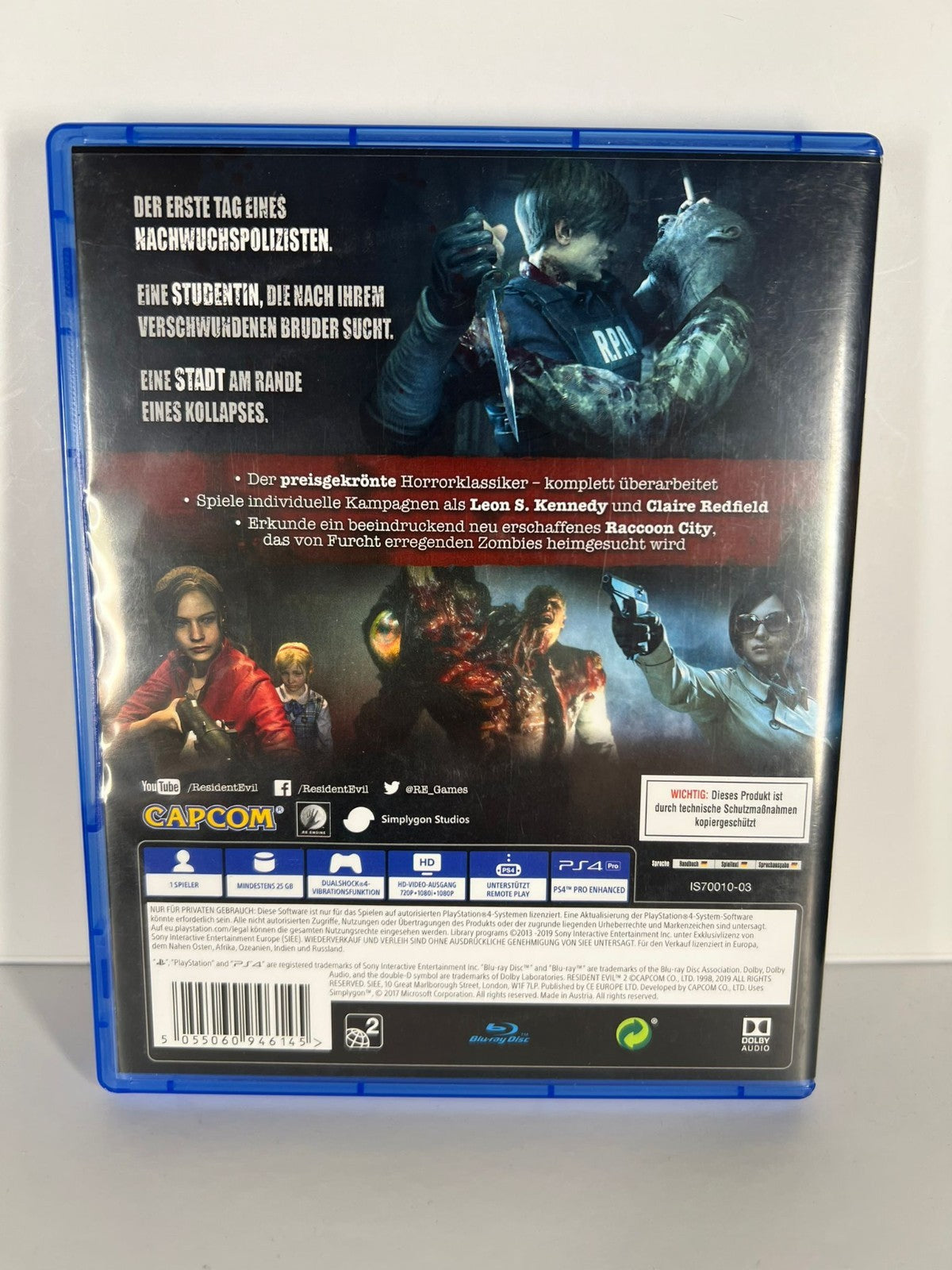 Resident Evil 2 Lenticular Edition - PS4