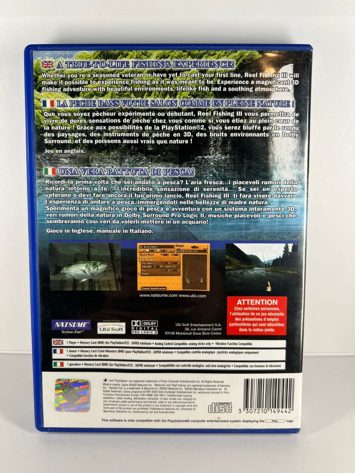 Reel Fishing 3 - PS2