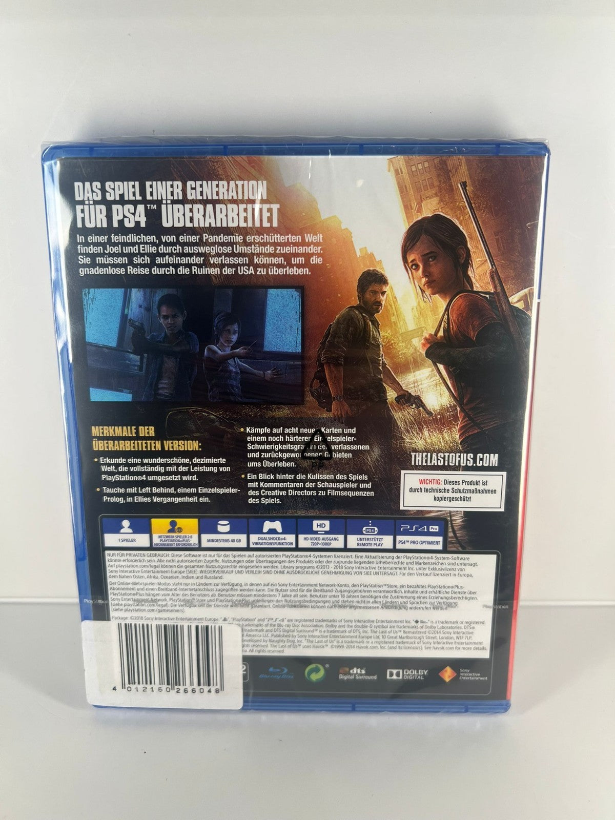 The Last of Us Remastered  - PS4
