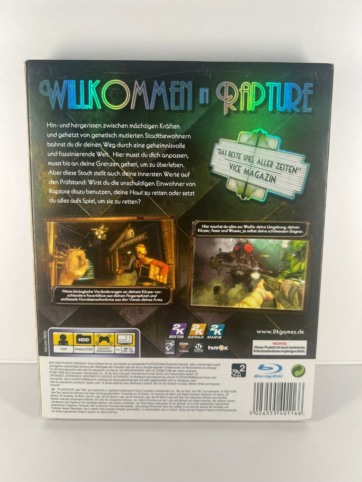 Bioshock Papschuber Limited Edition - PS3