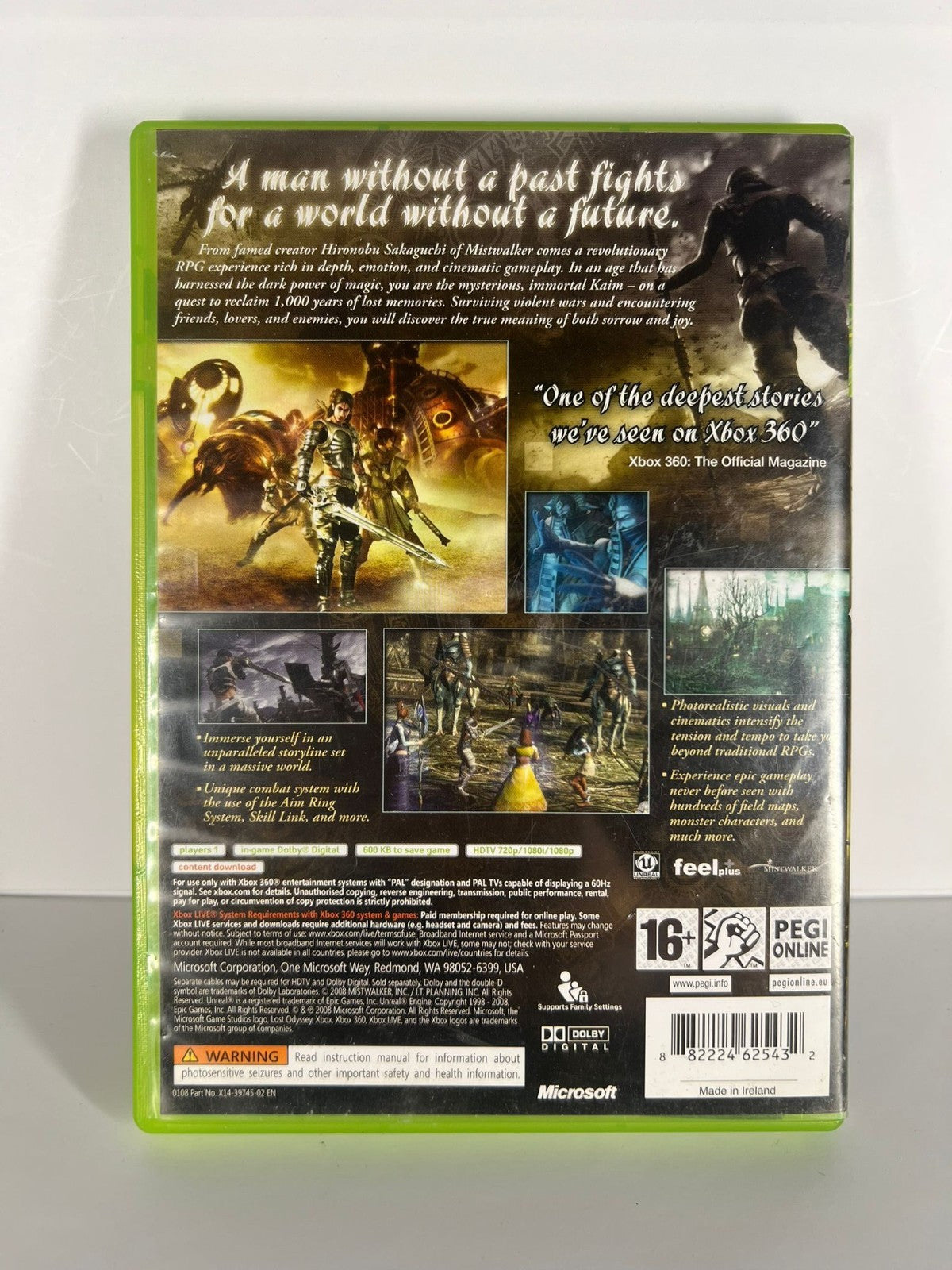 Lost Odyssey - xbox 360 DISC 3 Fehlt