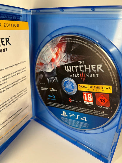 The Witcher 3 Game of the Year Edition - PS4