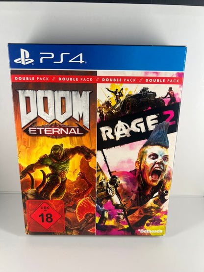 Doom Eternal + Rage 2 Double Pack - PS4