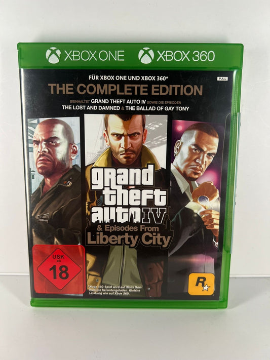 Grand Theft Auto 4 & Episodes from Liberty City - Xbox One Inc. Karte