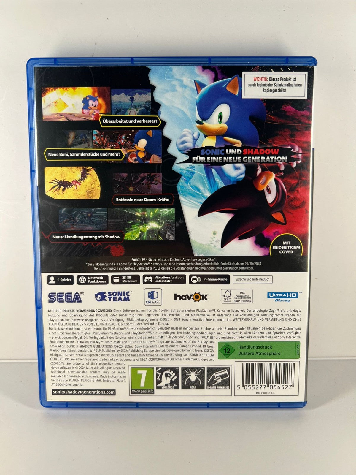 Sonic Shadow Generations Day One Edition - PS5