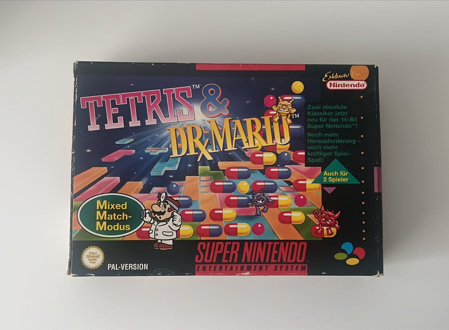 Tetris & Dr Mario OVP - SNES