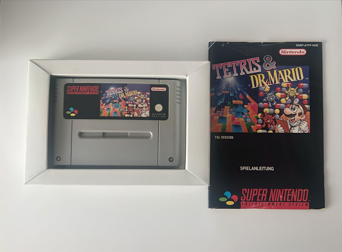 Tetris & Dr Mario OVP - SNES